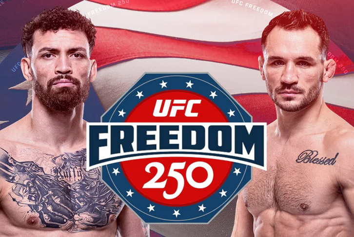 Michael Chandler đối mặt Mauricio Ruffy tại sự kiện UFC Freedom 250