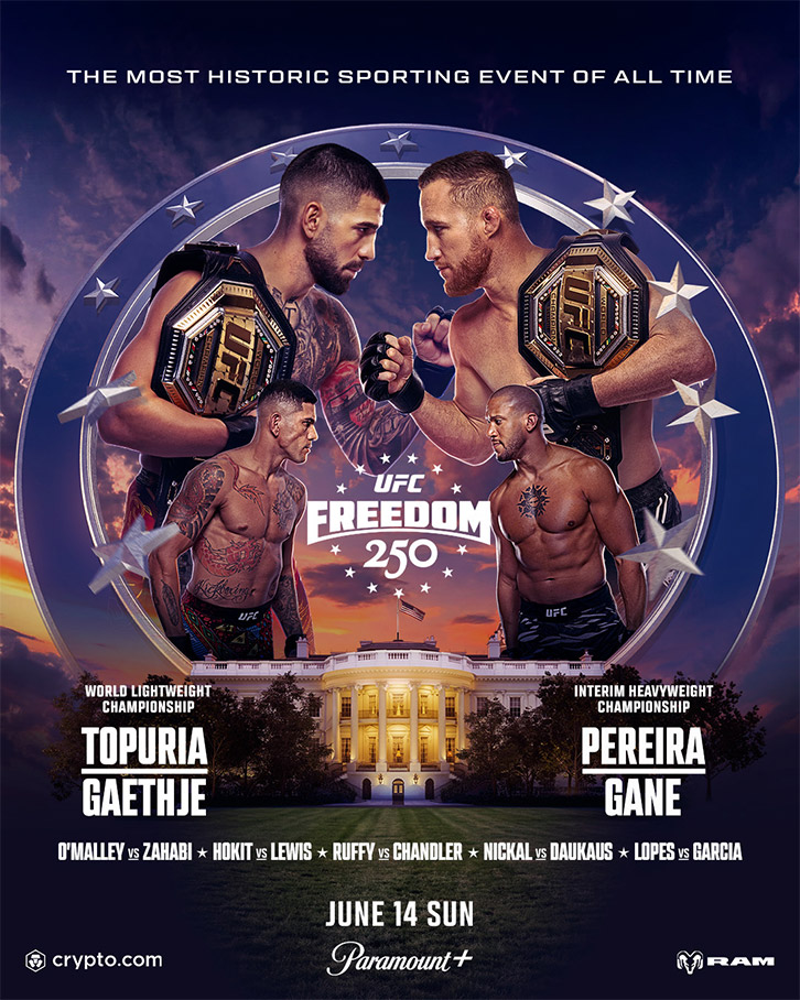 WWE xác nhận dàn siêu sao xuất hiện tại UFC Freedom 250 ở Nhà Trắng