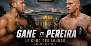 Ciryl Gane hạ knock-out Alex Pereira, giành đai vô địch tạm thời hạng nặng tại UFC Freedom 250